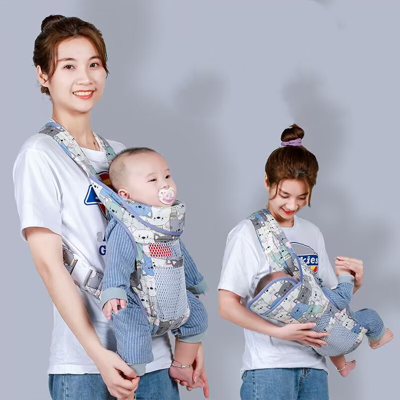 Ergonomic Baby Carrier Newborn To Toddler - Ergonomische Babytrage, einfach verstellbare Babytrage für