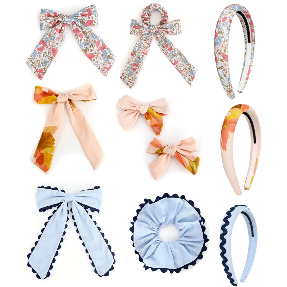 Baby Gear - Gestricktes Haarband mit Blumenschleife für Kinder,
