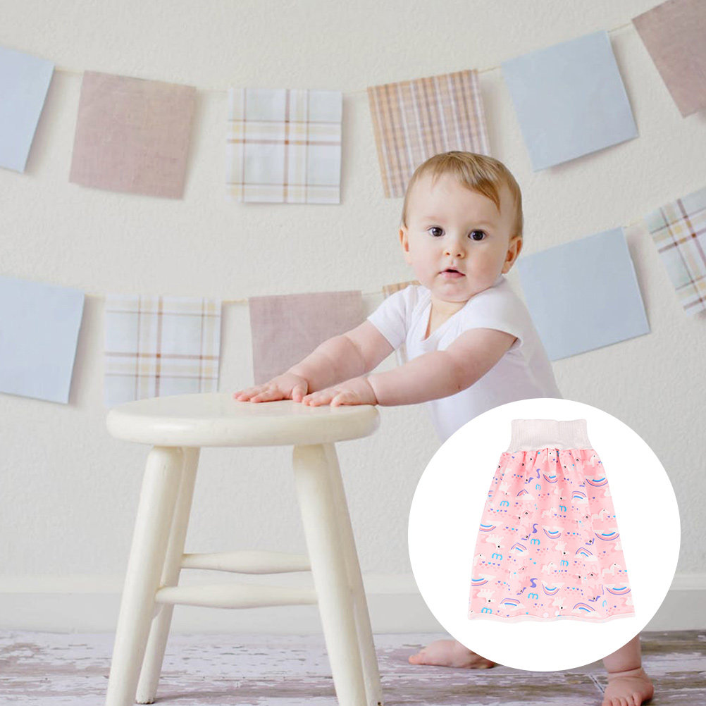 Toddler Training Pants Leak Proof - Wasserdichte Baby-Trainingshosen mit hoher Taille, aus