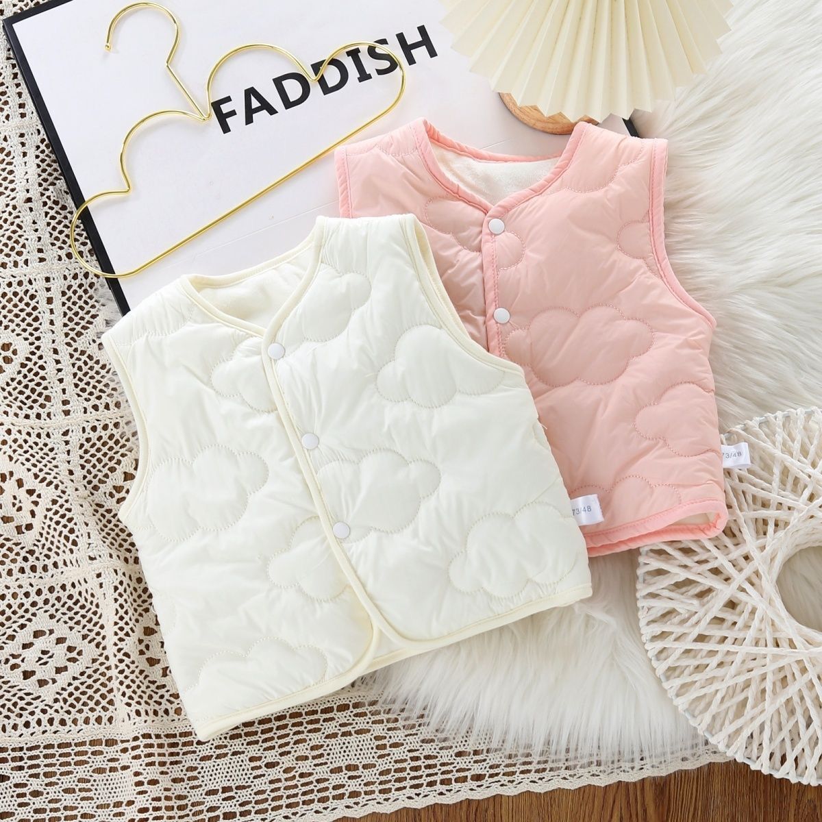 Toddler Boy Winter Fleece Jacket - Kinderweste für Mädchen, Neue Ärmellose Jungenweste,