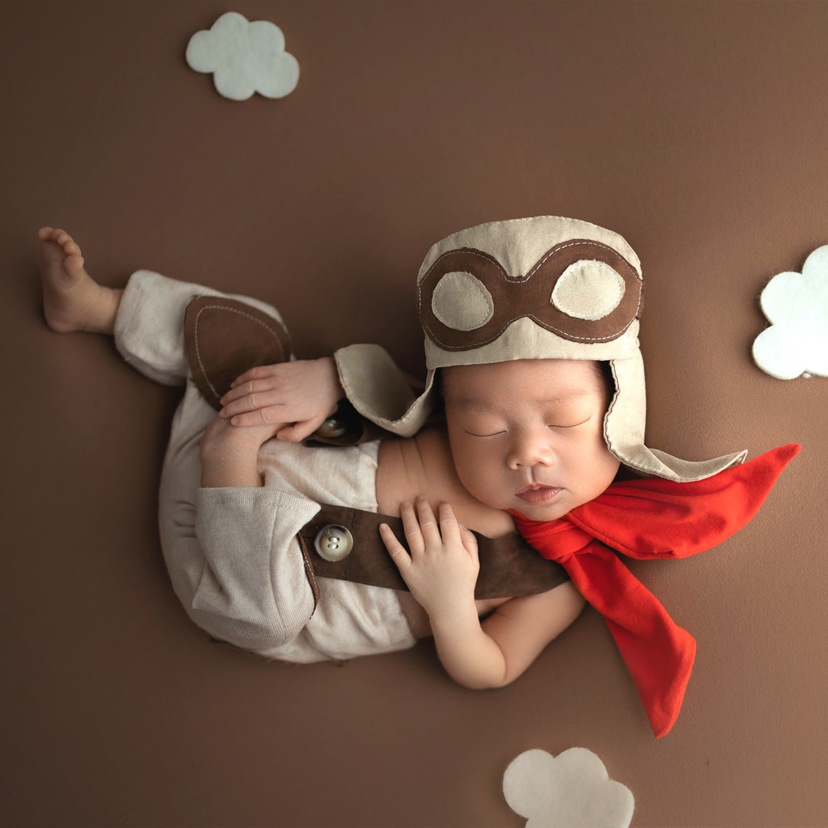 Infant Photography Props Outfit - Ylsteed 3-teiliges Set für Neugeborene, Jungen,