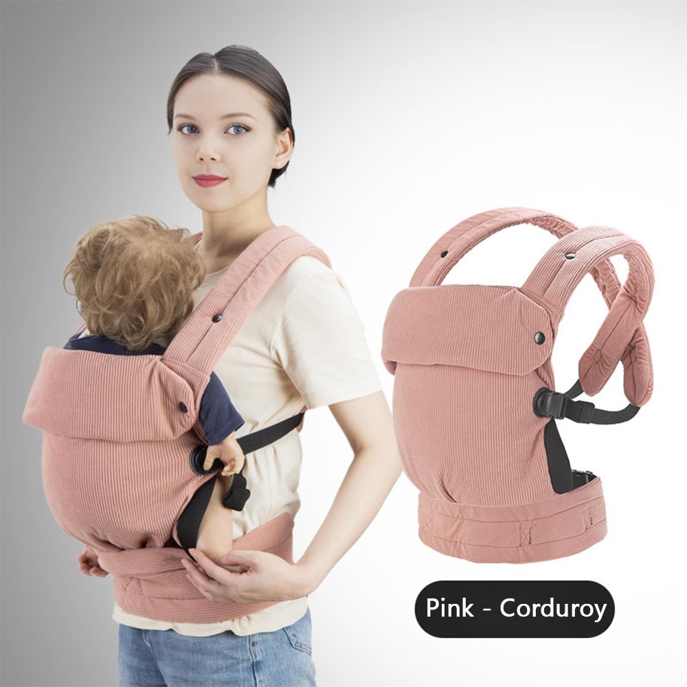 Ergonomic Baby Carrier Newborn To Toddler - Ergonomische Babytrage, atmungsaktiv, leicht, für Neugeborene,