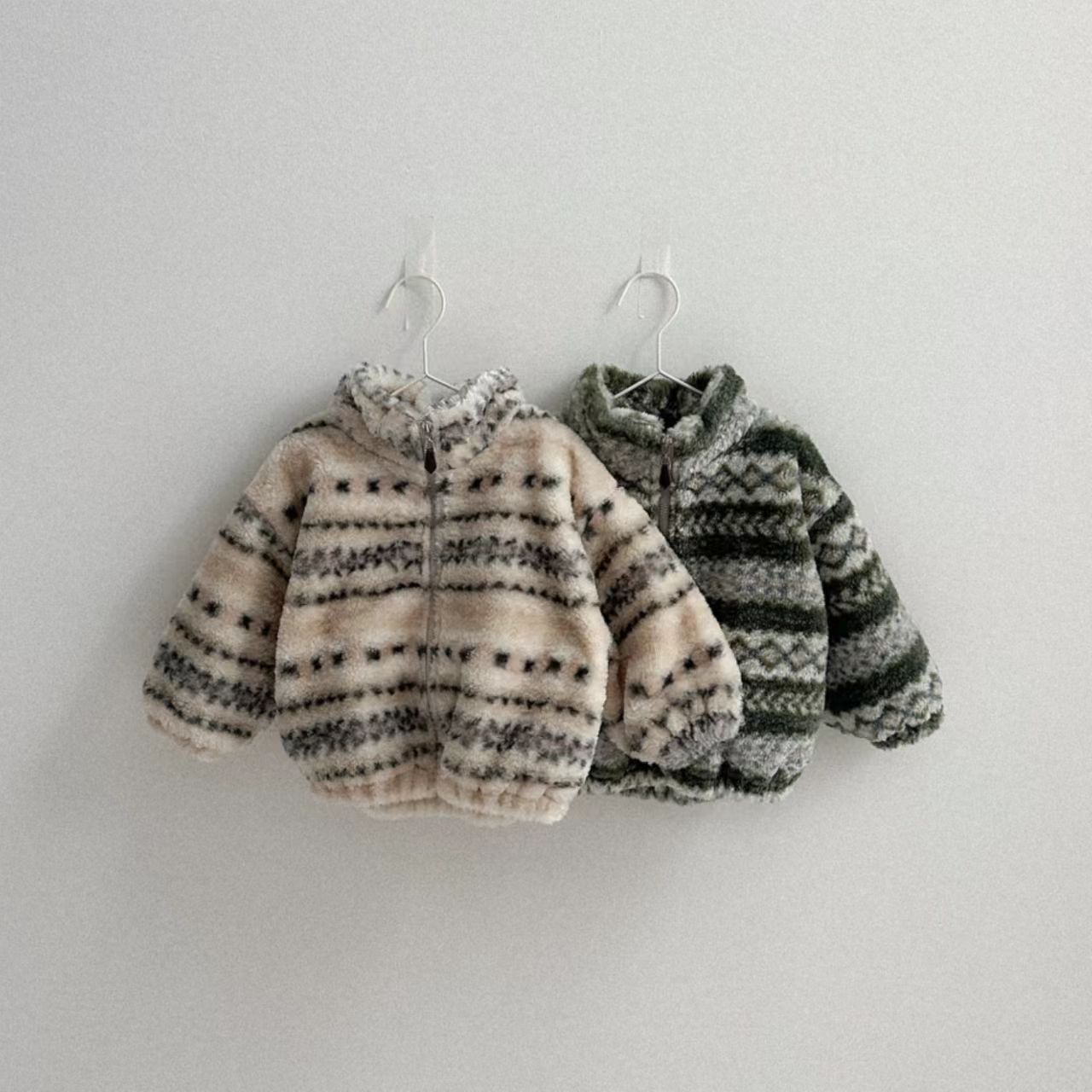 Toddler Boy Winter Fleece Jacket - Winter Neuer Warmer Plüschmantel für Babys,