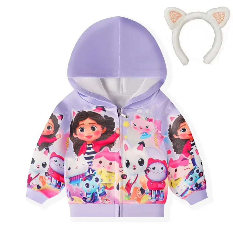 Baby Clothes - 2026 'S Dollhouse Cosplay Katzen-Kapuzenjacke Kleinkinder-Jungenkleidung