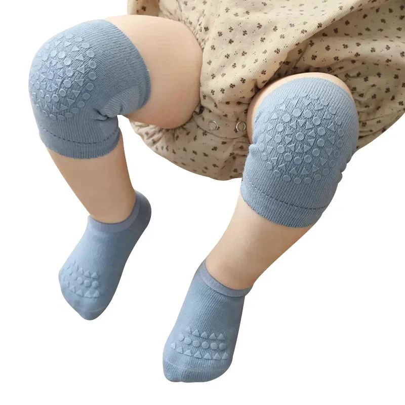 Unisex Baby Socks Non Slip - 1 Set Baby Socken & Knieschoner