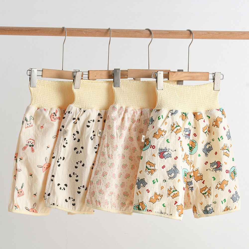 Toddler Training Pants Leak Proof - Wasserdichter Baby-Pipi-Rock, Windelüberzug, wiederverwendbare Baumwoll-Töpfchen-Trainingshose für