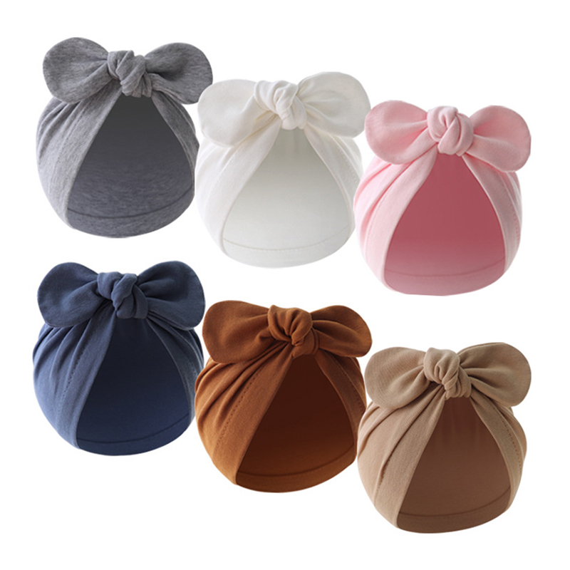 Infant Beanie Hat With Ears - Süße Hasen ohren Baby Turban Hut