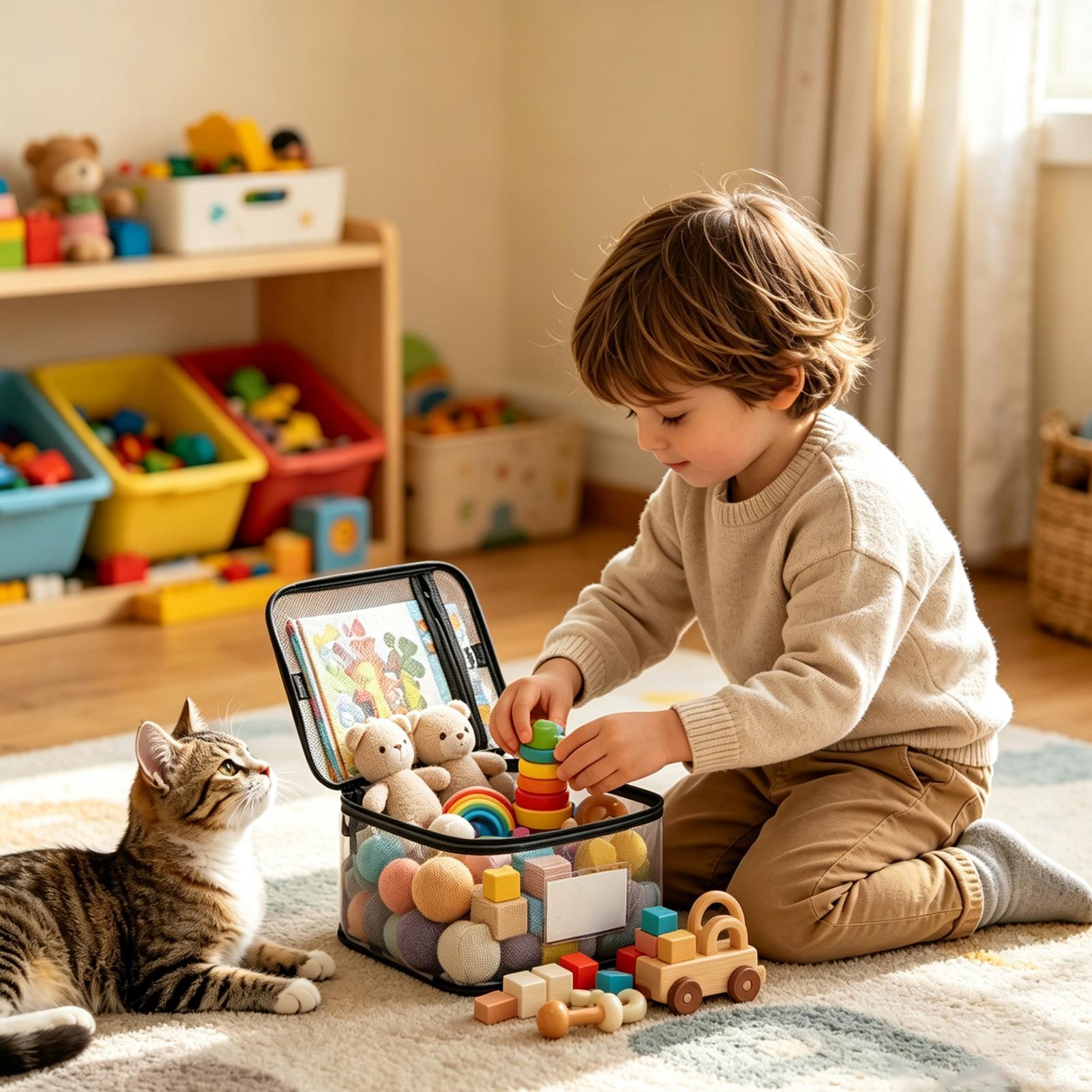 Transparente Spielzeug-Aufbewa – Nursery Bewertung und Preis