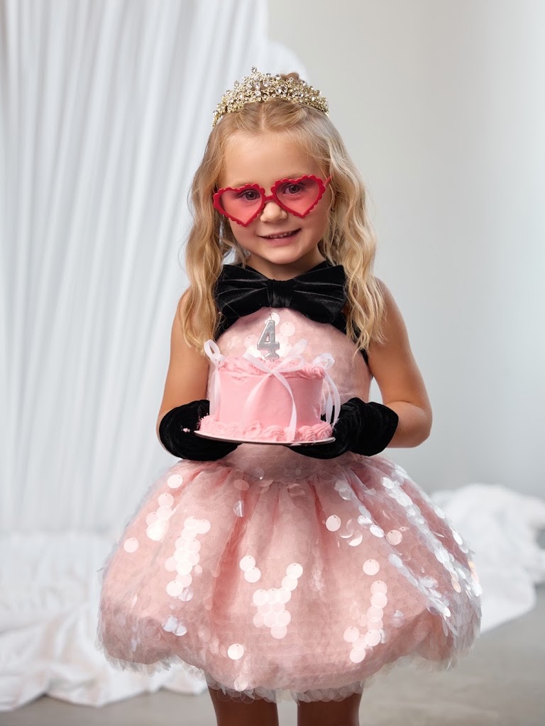 Rosa Pailletten-Tüll-Mädchen-G – Toddler Girl Tulle Party Dress Bewertung und Preis