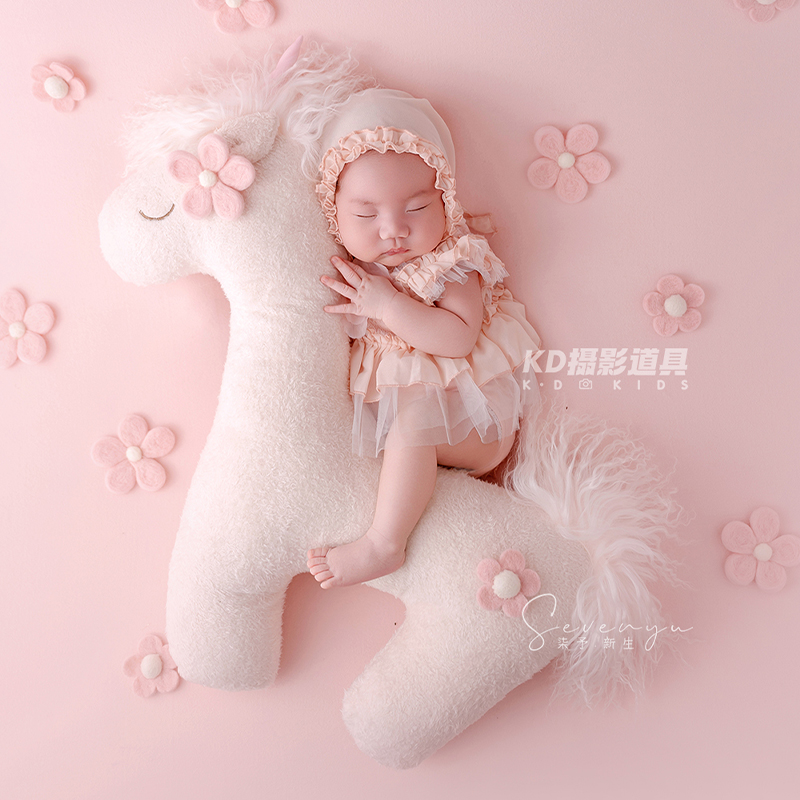 Niedliche Einhorn-Themen-Requi – Infant Photography Props Outfit Bewertung und Preis
