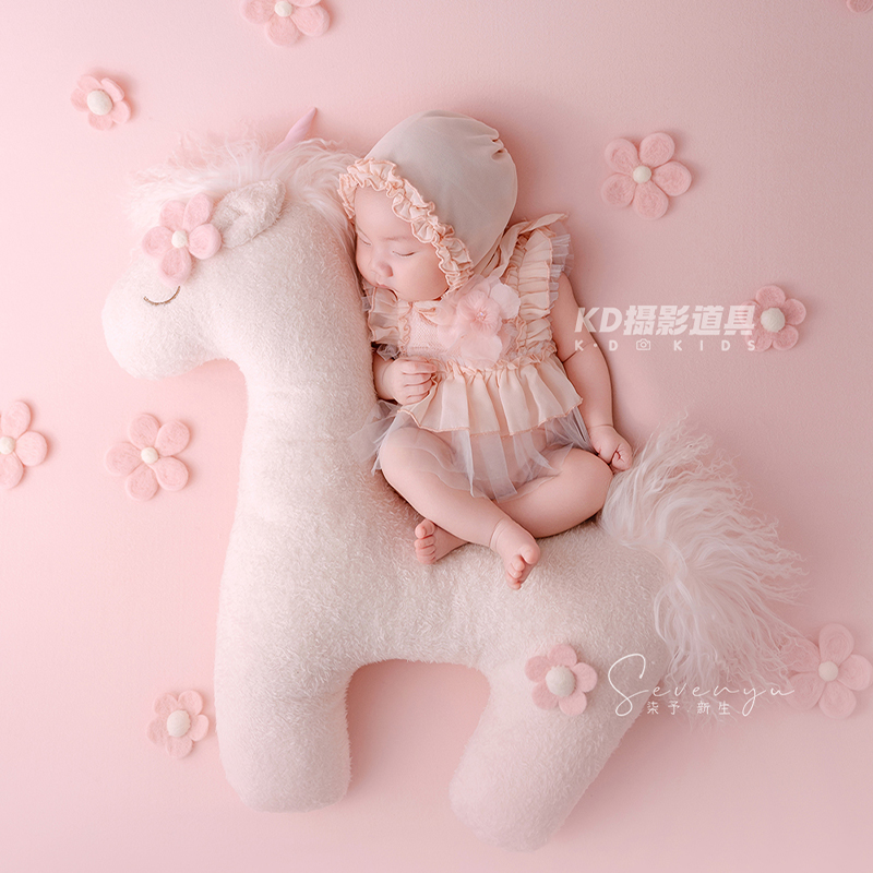 Niedliche Einhorn-Themen-Requi – Infant Photography Props Outfit Bewertung und Preis