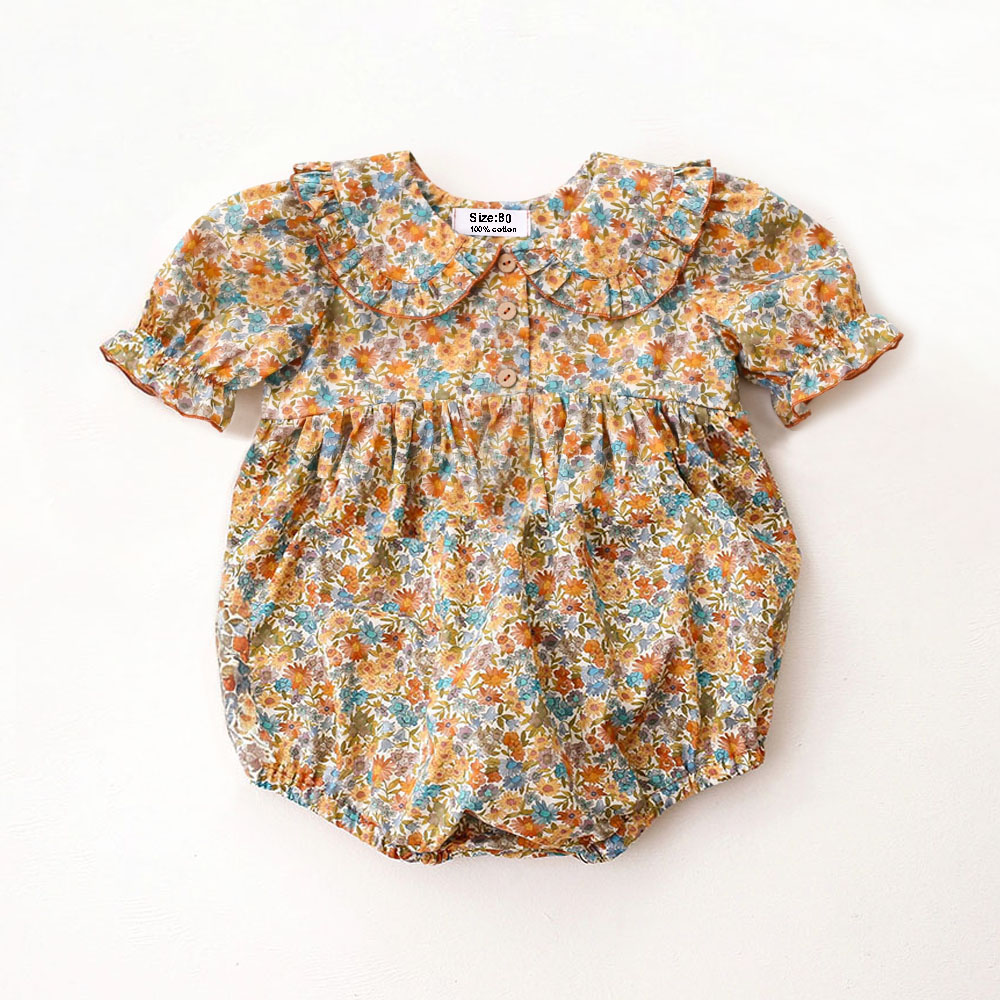 Sommer Neugeborenen Einteiler  – Newborn Baby Girl Romper Floral Bewertung und Preis