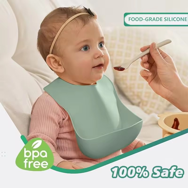 Baby-Lätzchen aus Silikon, was – Waterproof Baby Bibs Silicone Bewertung und Preis