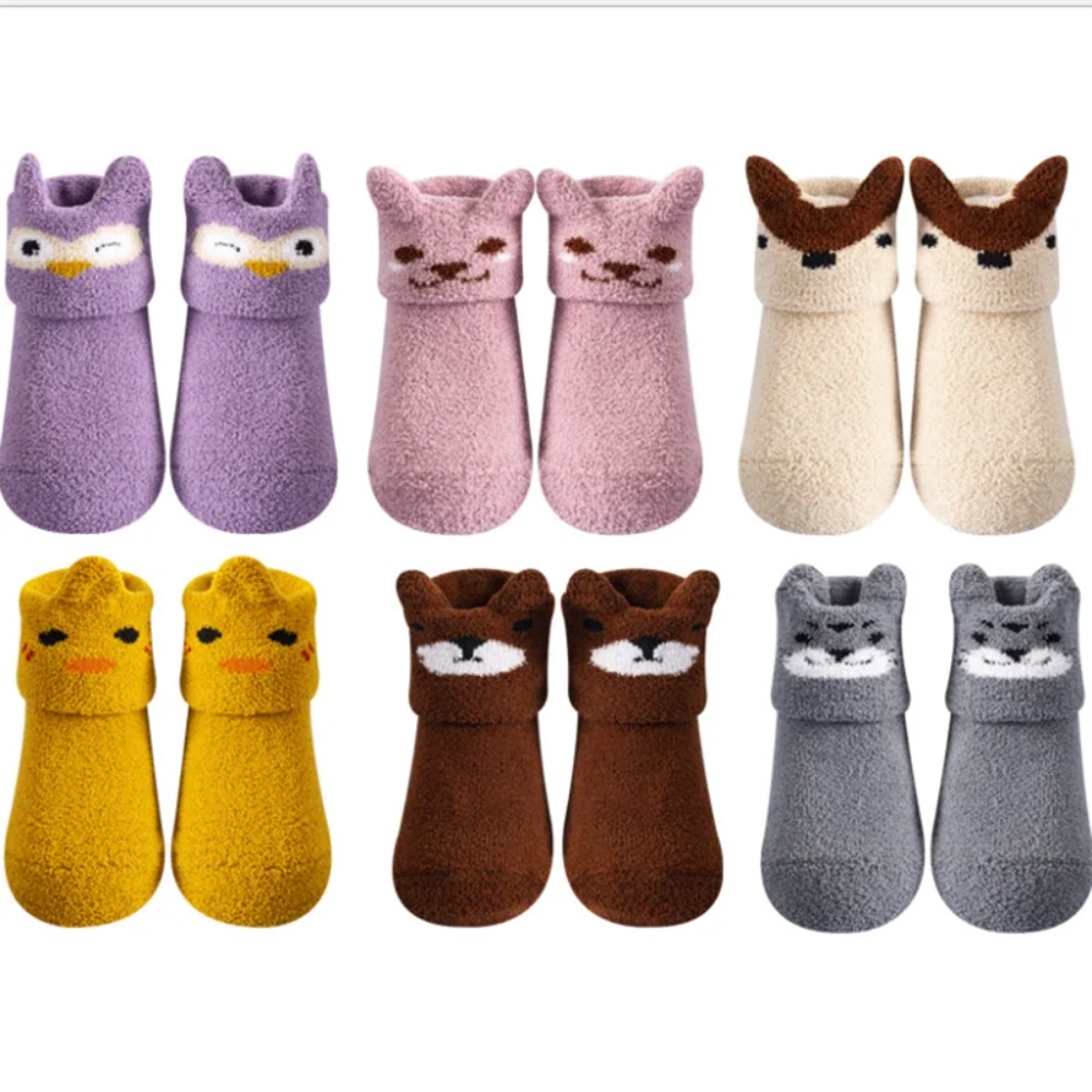 1PCS Grau Silikon Non-Slip Bab – Unisex Baby Socks Non Slip Bewertung und Preis