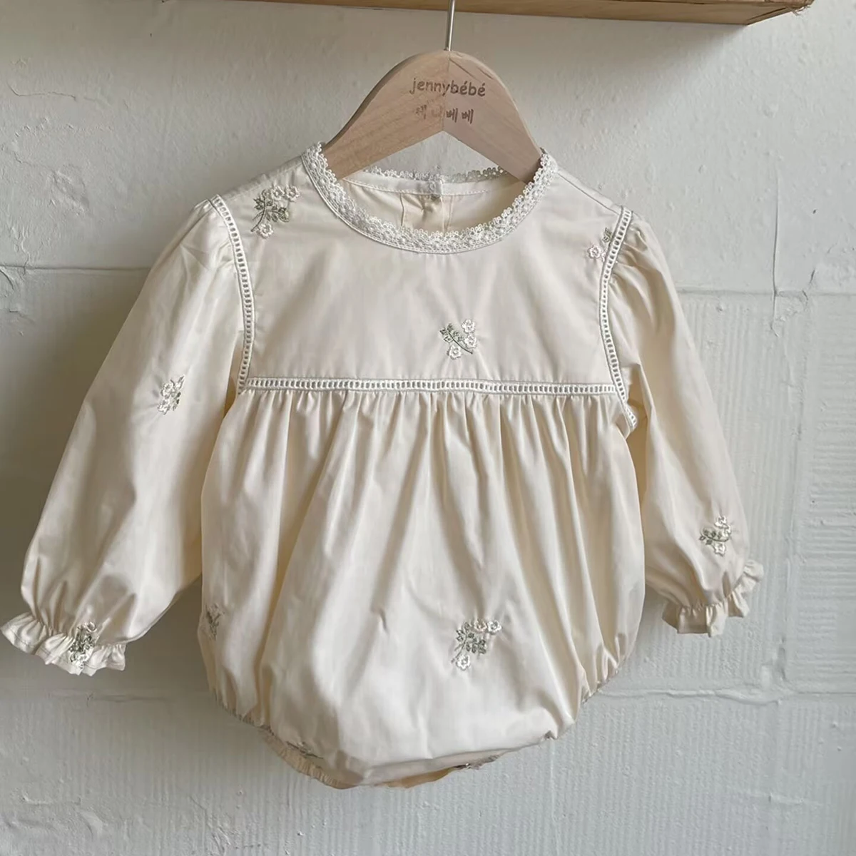Baby Mädchen bestickt Blumen S – Newborn Baby Girl Romper Floral Bewertung und Preis