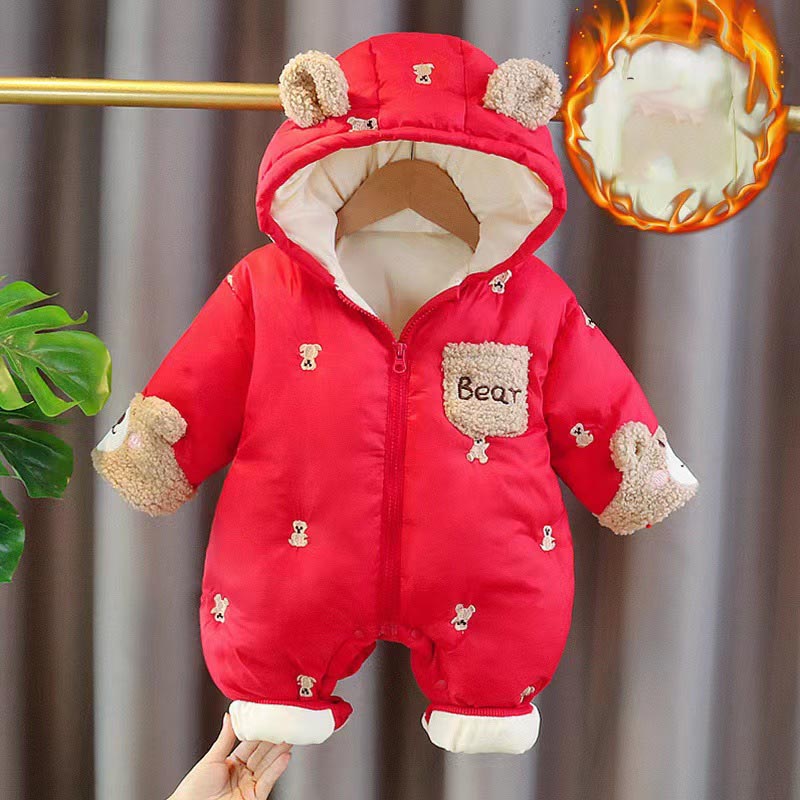 Winter Neugeborenen Baby Stram – Cotton Baby Onesies Zipper Bewertung und Preis