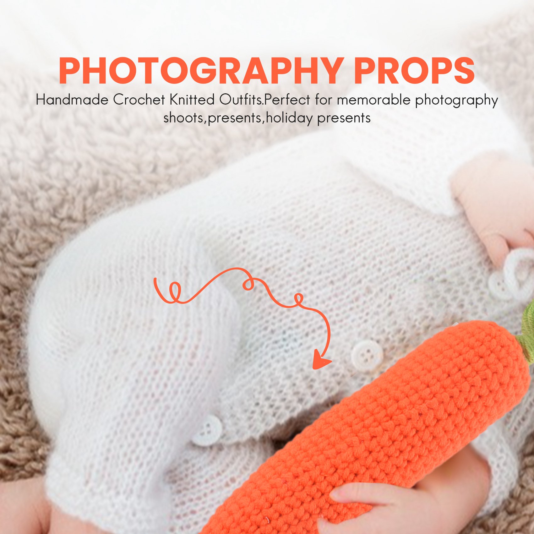 ABJA-Fotografie-Requisiten für – Infant Photography Props Outfit Bewertung und Preis