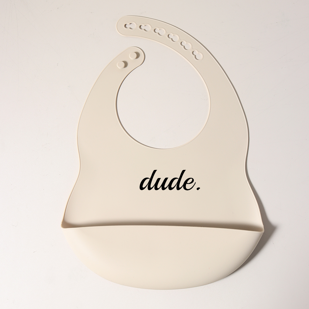 Silikon-Lätzchen, Zitat-Nachri – Waterproof Baby Bibs Silicone Bewertung und Preis