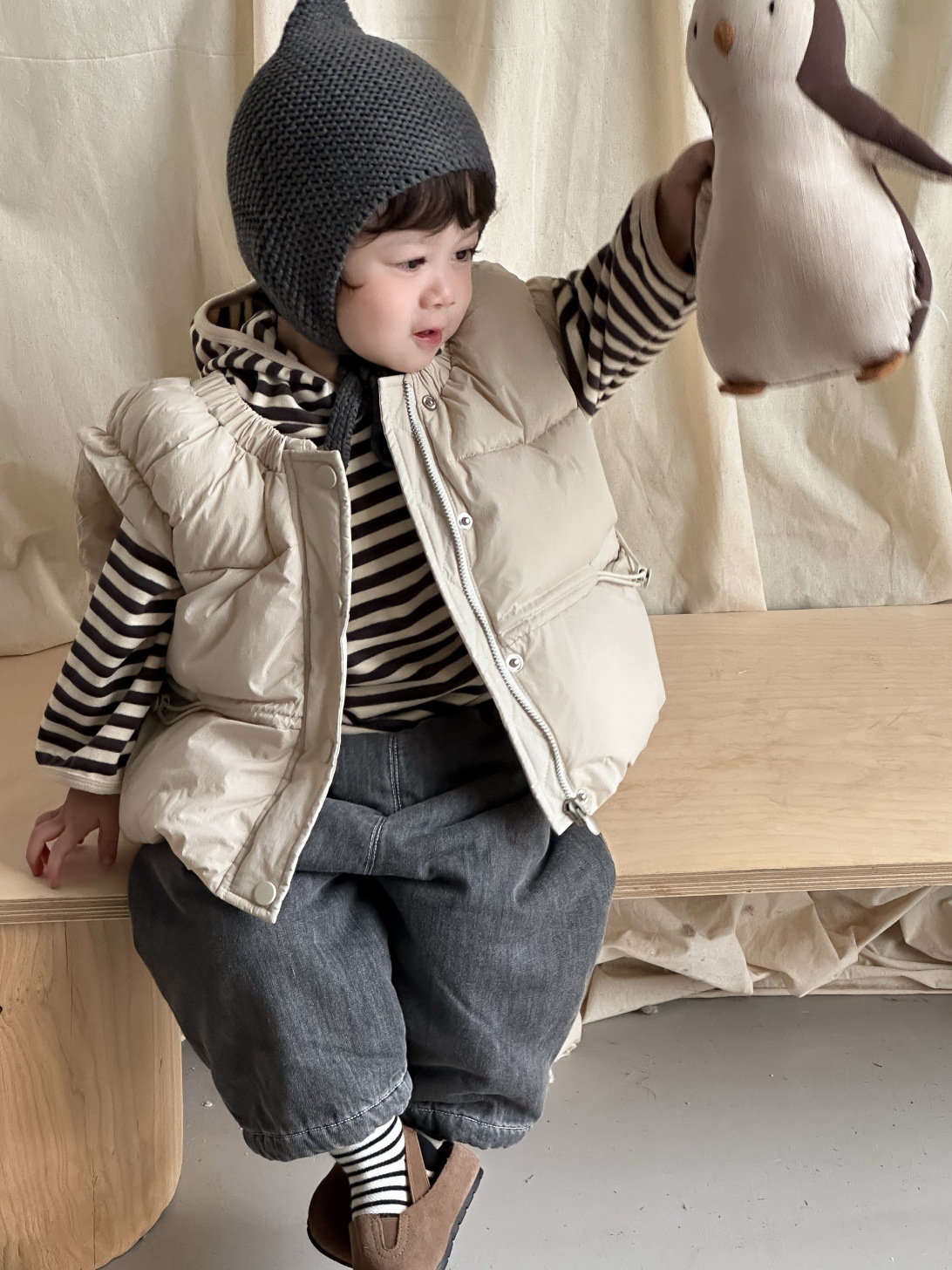 Warme Strickjacke für Kleinkin – Toddler Boy Winter Fleece Jacket Bewertung und Preis
