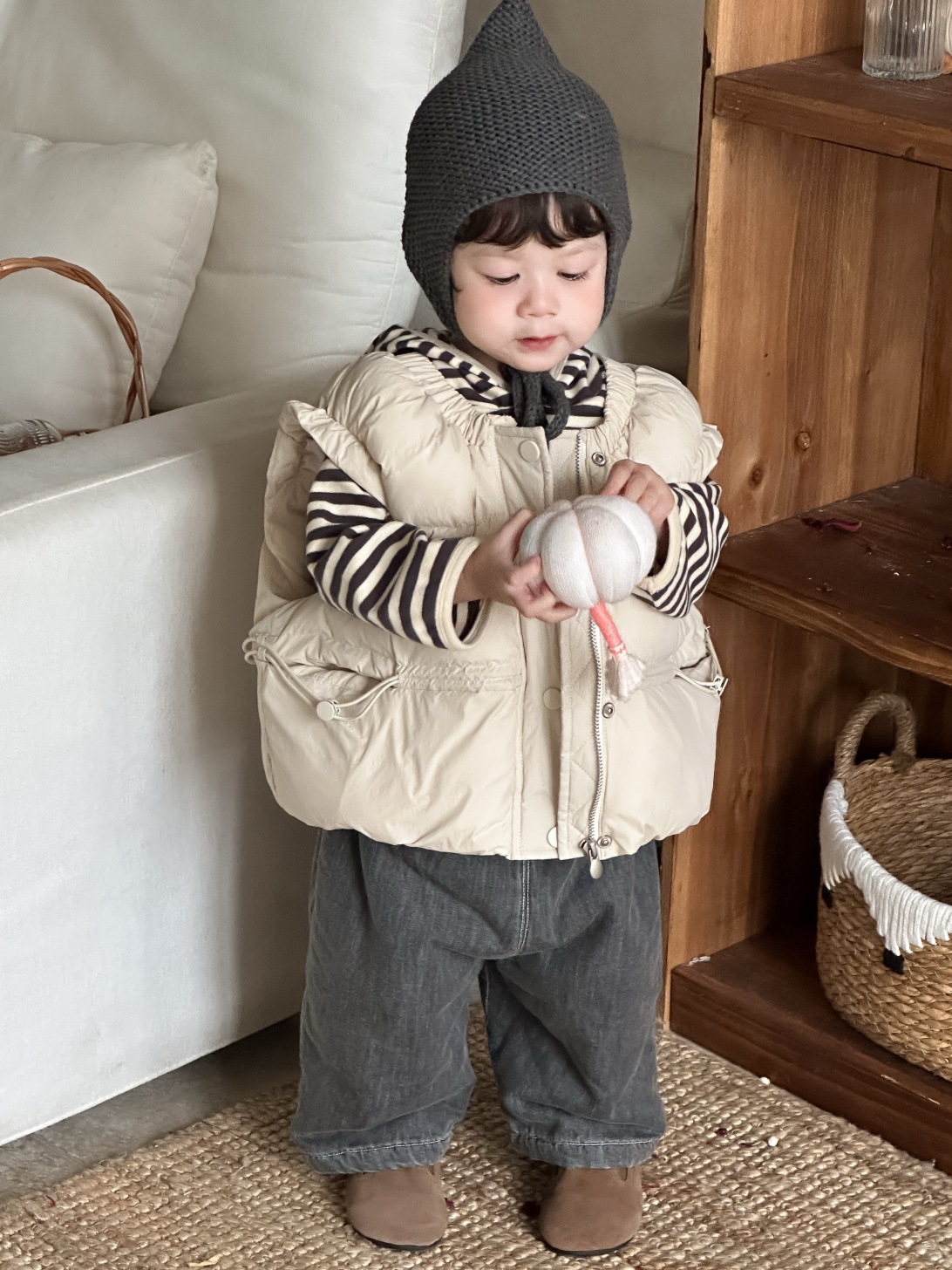 Warme Strickjacke für Kleinkin – Toddler Boy Winter Fleece Jacket Bewertung und Preis
