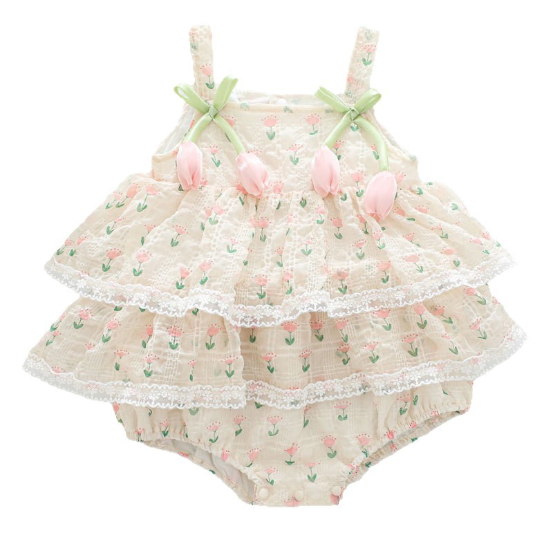 2026 Baby Mädchen Sommer Prinz – Newborn Baby Girl Romper Floral Bewertung und Preis
