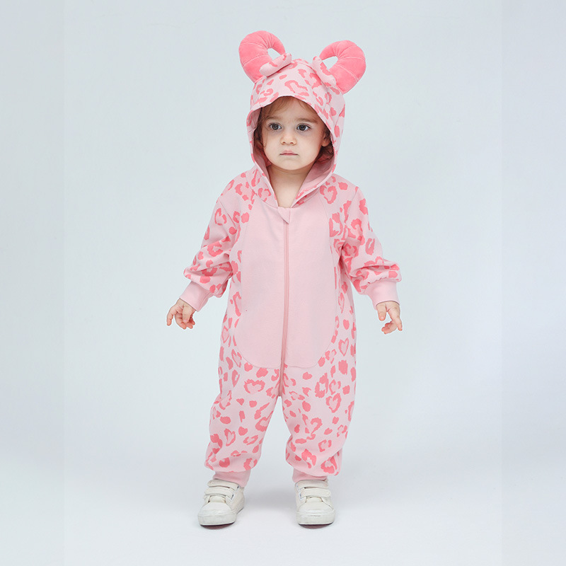 Frühling Kigurumis Baby Mädche – Cotton Baby Onesies Zipper Bewertung und Preis