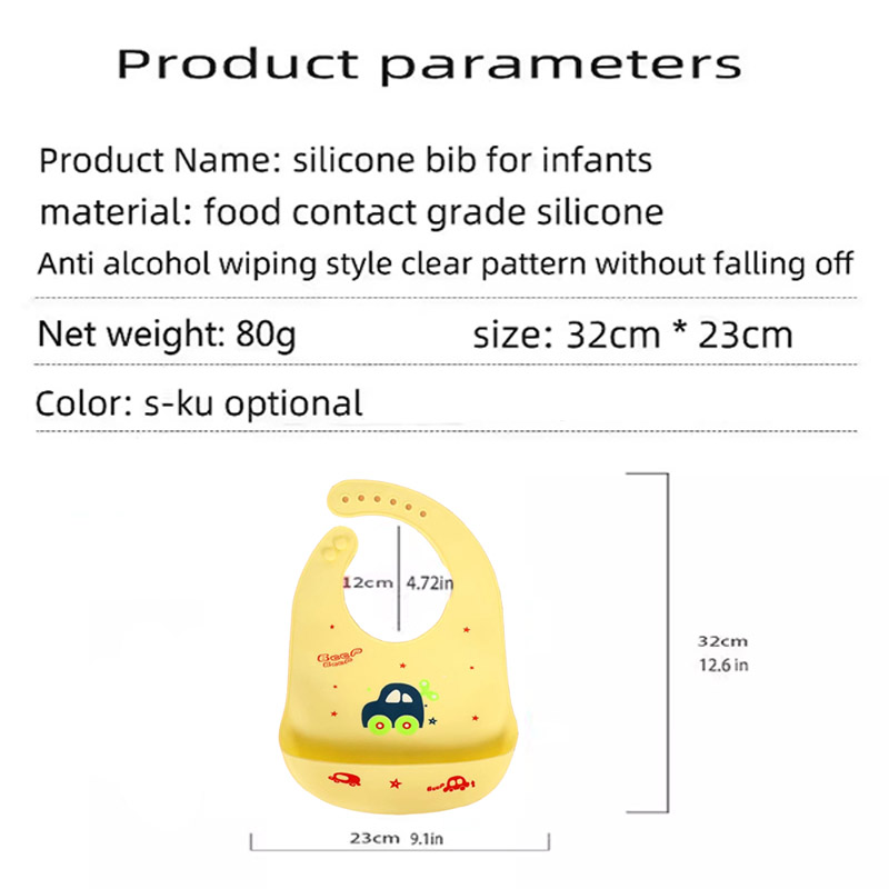 Silikon-Baby-Fütterungslätzche – Waterproof Baby Bibs Silicone Bewertung und Preis