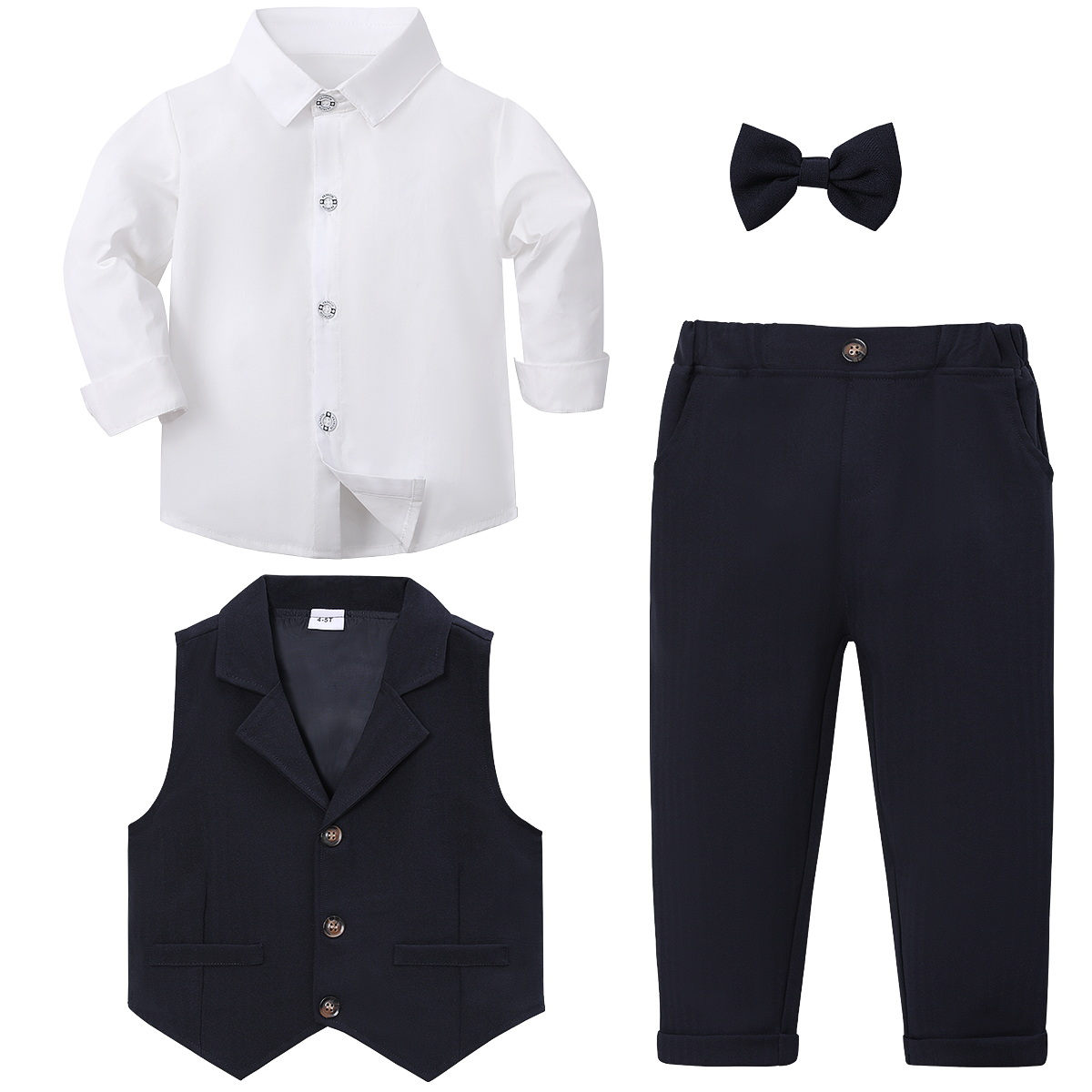 Kleinkind-Anzug für Babys, Jun – Baby Boy Suit Set Baptism Bewertung und Preis