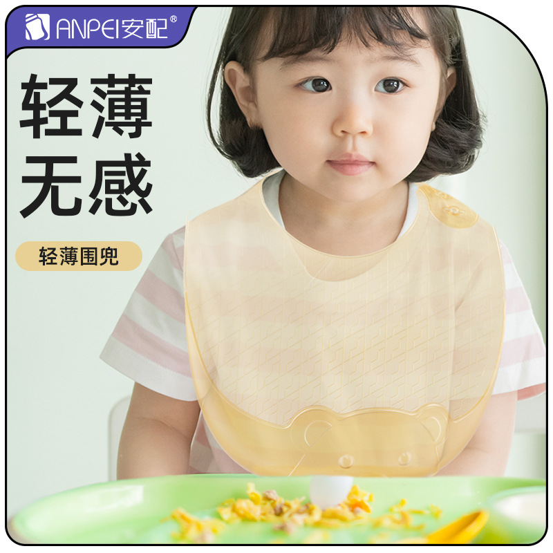 Leichtes Silikon-Lätzchen für  – Waterproof Baby Bibs Silicone Bewertung und Preis