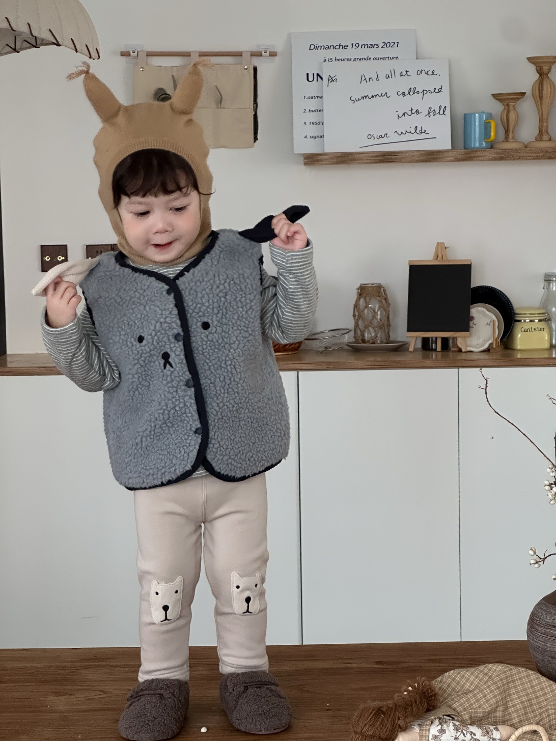2023 Winter Neue Baby Ärmellos – Toddler Boy Winter Fleece Jacket Bewertung und Preis