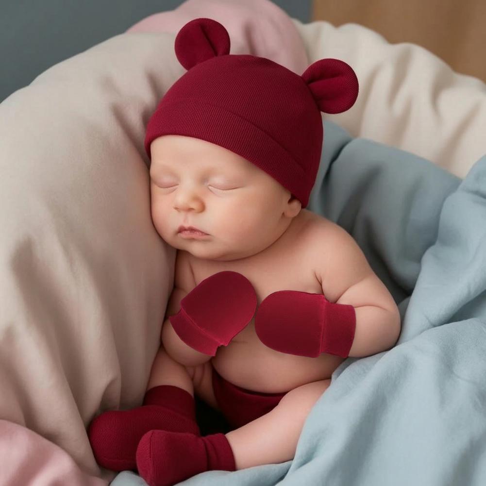 Baby Kratzschutz-Handschuhe un – Infant Beanie Hat With Ears Bewertung und Preis