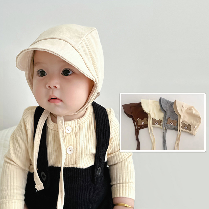 Cartoon-Bär-Baby-Mütze, einfar – Infant Beanie Hat With Ears Bewertung und Preis