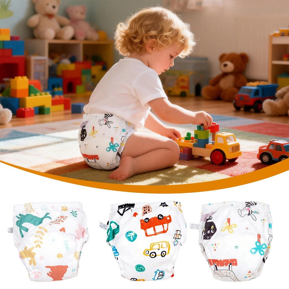 Bequeme Baumwoll-Baby-Training – Toddler Training Pants Leak Proof Bewertung und Preis