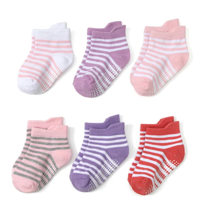 6er-Pack Baby-Bodensocken Gest – Unisex Baby Socks Non Slip Bewertung und Preis