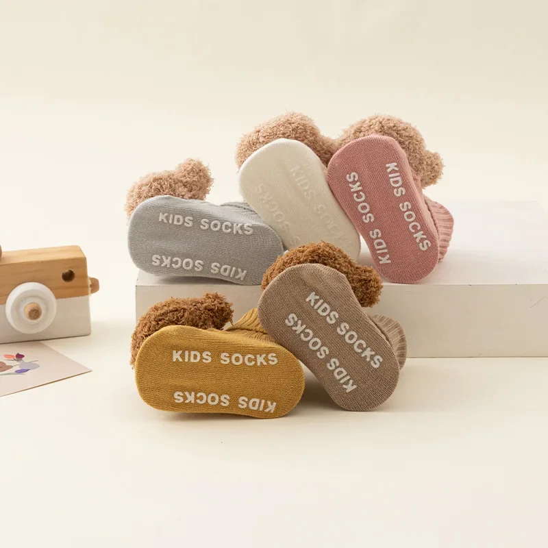 Warme Babys ocke süße Cartoon- – Unisex Baby Socks Non Slip Bewertung und Preis