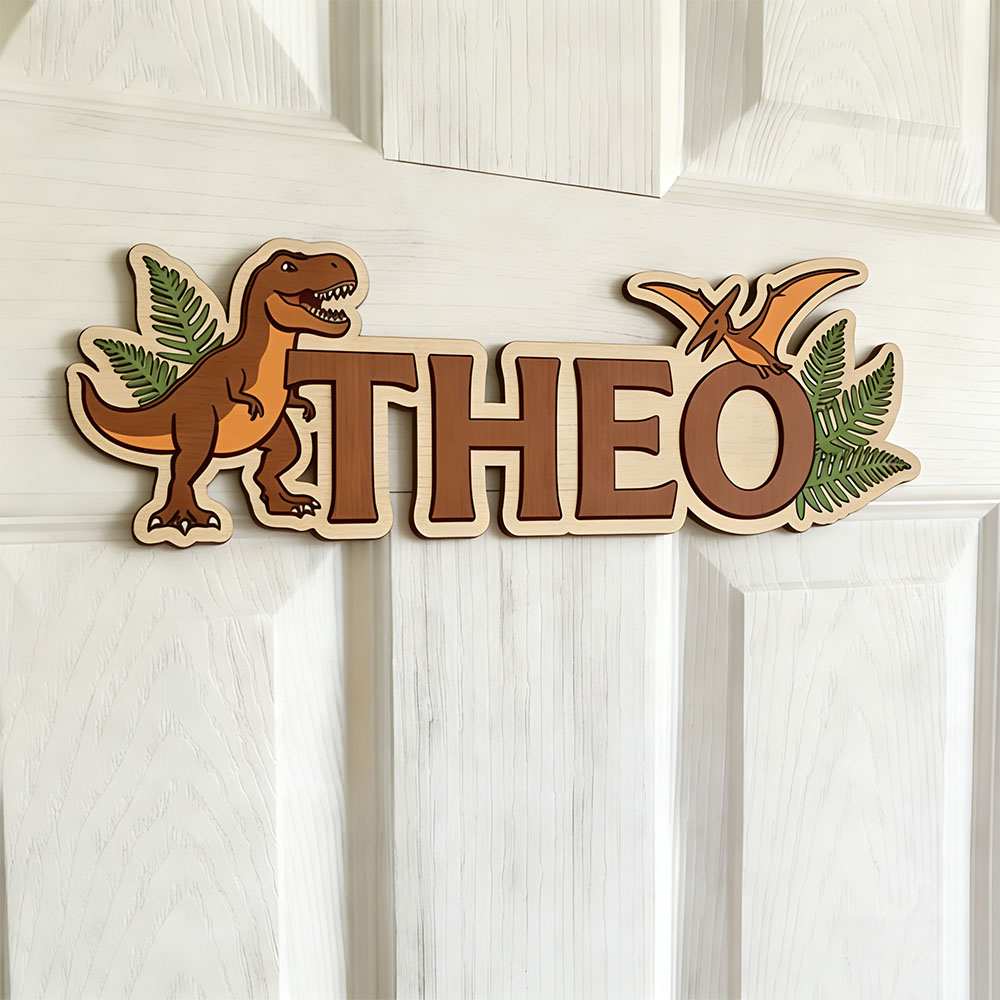 Personalisiertes Dinosaurier-N – Nursery Bewertung und Preis