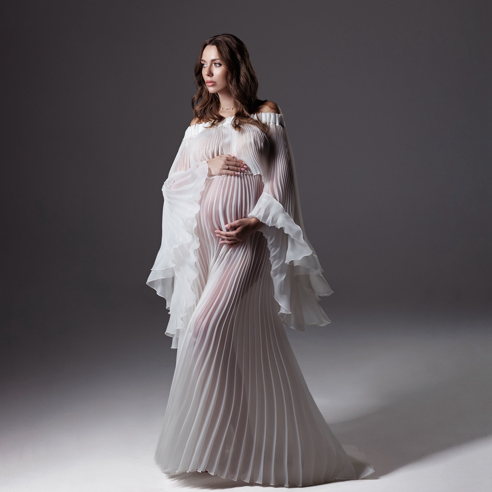 Plissierte Umstandskleider für – Maternity Wear Bewertung und Preis