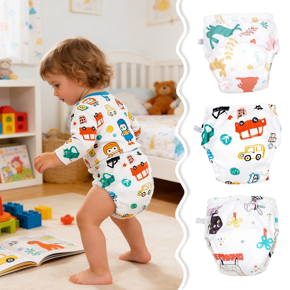 Bequeme Baumwoll-Baby-Training – Toddler Training Pants Leak Proof Bewertung und Preis
