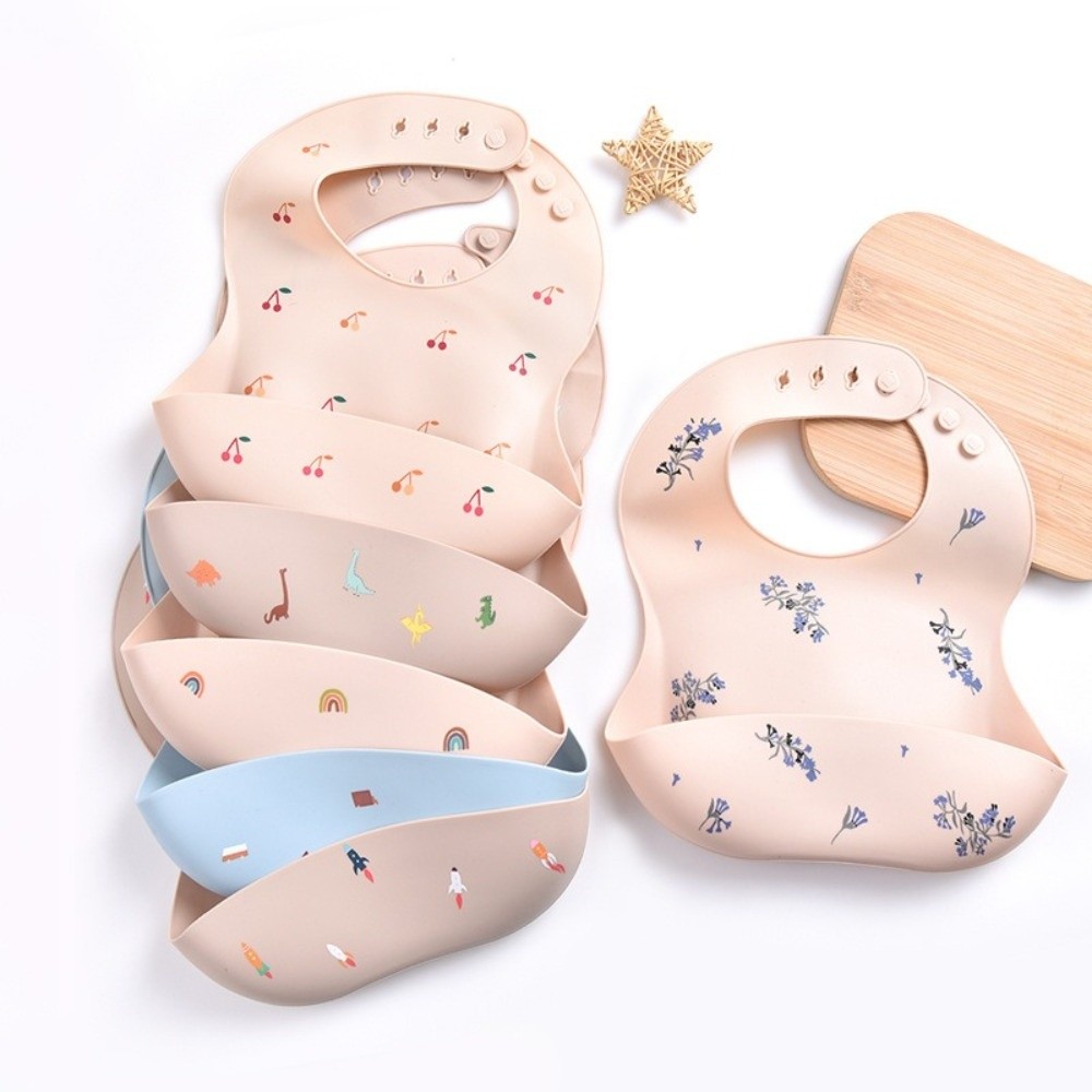 Neues Silikon-Baby-Esslätzchen – Waterproof Baby Bibs Silicone Bewertung und Preis