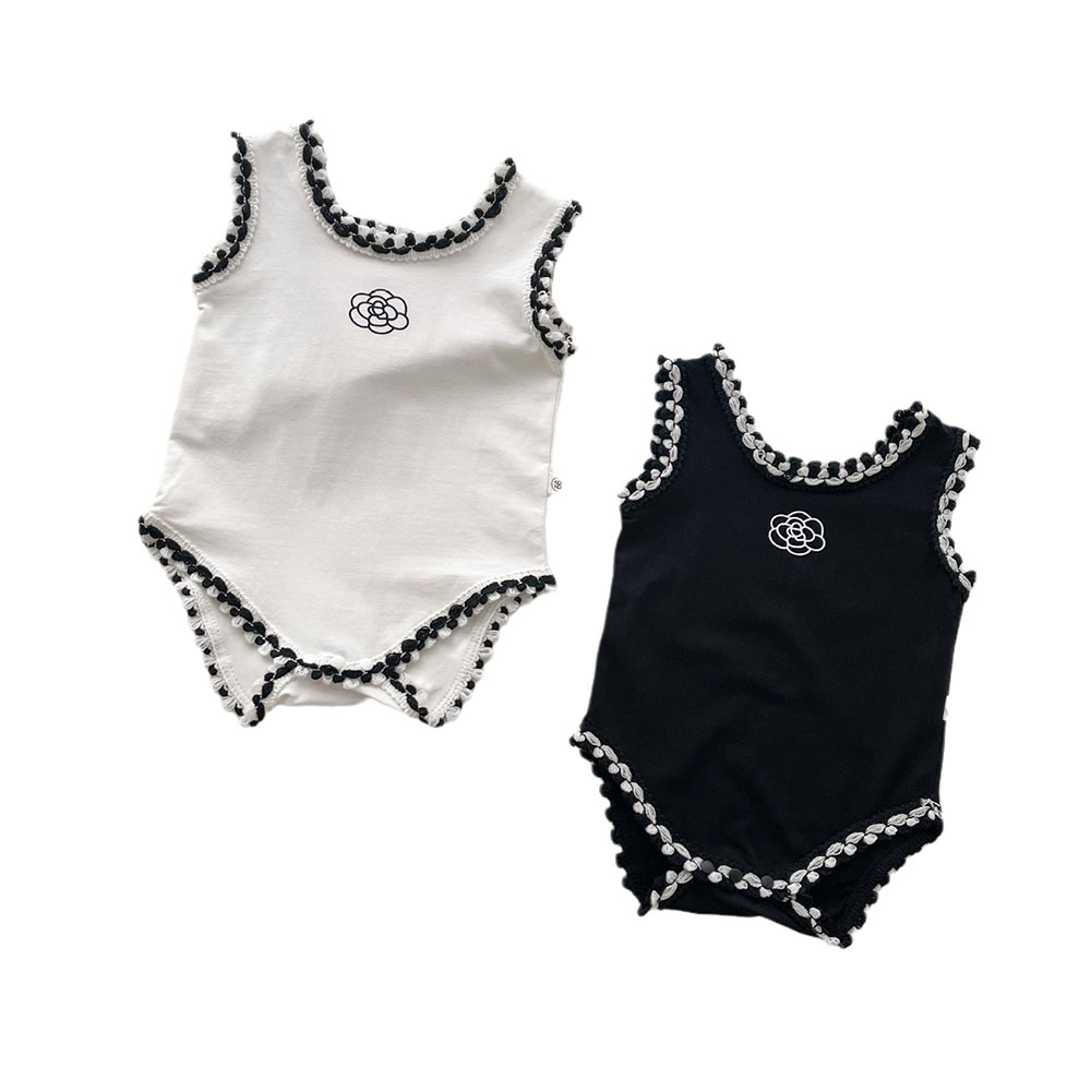 Kleinkind Baby Mädchen Junge B – Baby Summer Linen Sleeveless Jumpsuit Bewertung und Preis