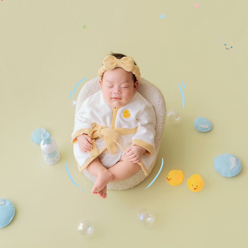 Baby-Badekulturmaniküre-Themen – Infant Photography Props Outfit Bewertung und Preis