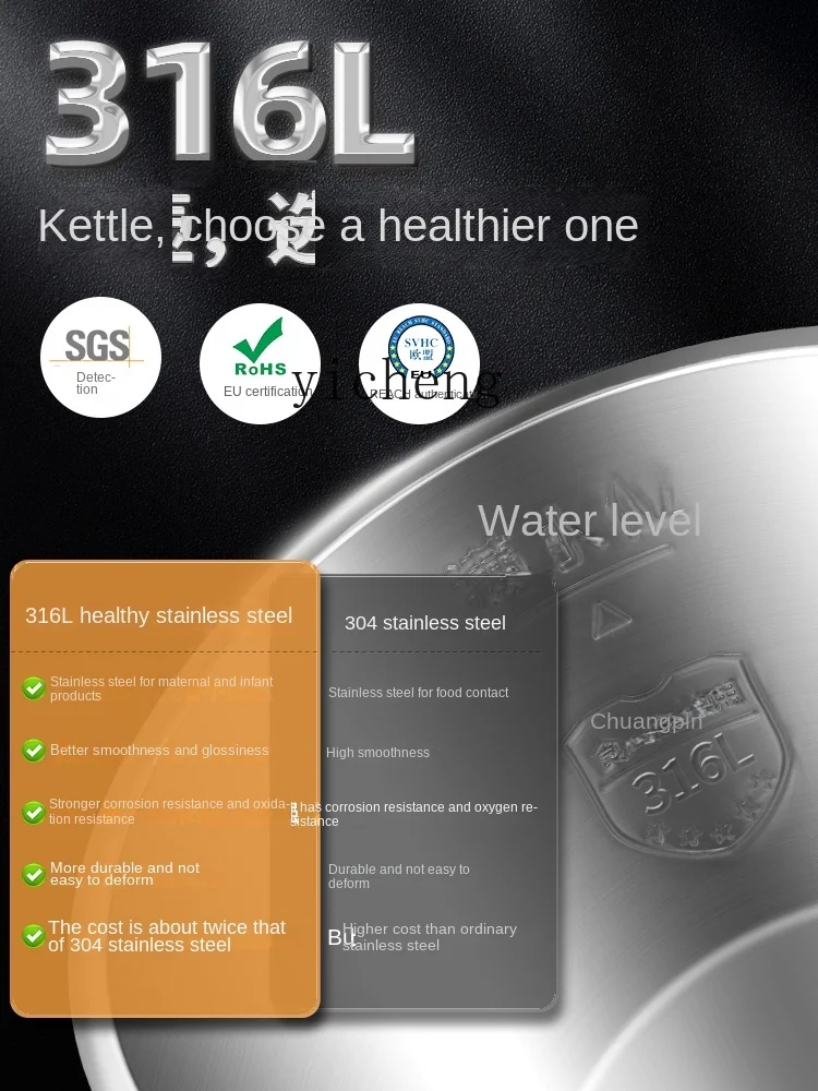 Elektrischer Wasserkocher mit  – Feeding Bewertung und Preis