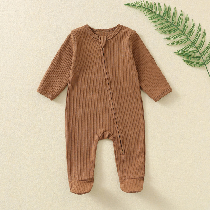 Baby-Strampler für Herbst und  – Cotton Baby Onesies Zipper Bewertung und Preis