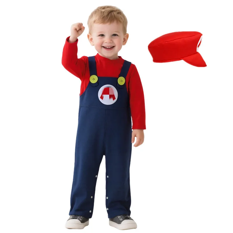 Baby Klempner Kostüm Rot Grün  – Baby Clothes Bewertung und Preis
