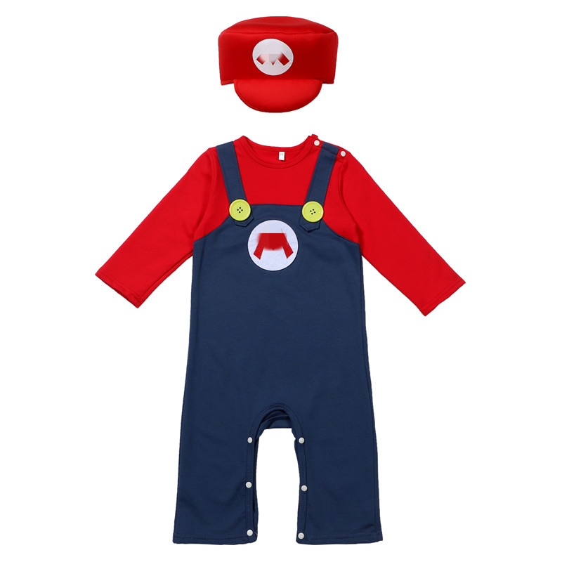 Baby Klempner Kostüm Rot Grün  – Baby Clothes Bewertung und Preis
