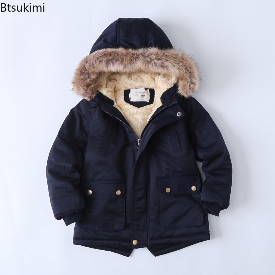 Mit Fleece gefütterte Kindermä – Toddler Boy Winter Fleece Jacket Bewertung und Preis
