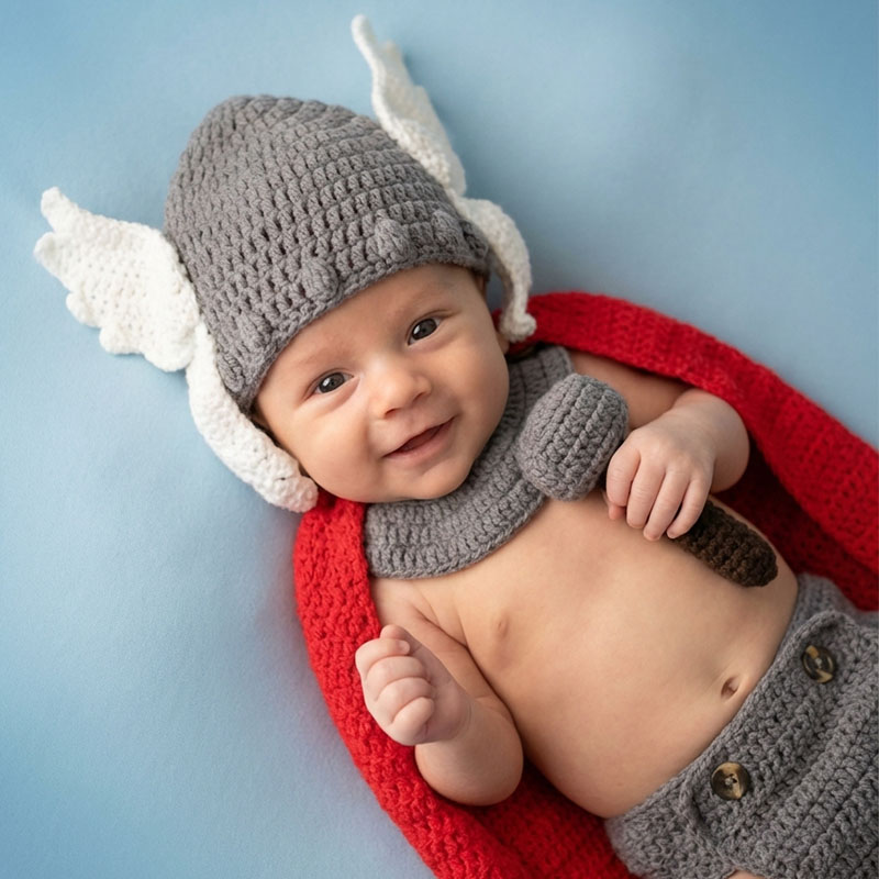 Neugeborenen-Fotografie-Requis – Infant Photography Props Outfit Bewertung und Preis
